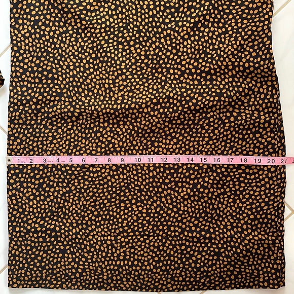 NWT J. Crew Animal Print Shift Dress- Size 8 - Picture 3 of 5